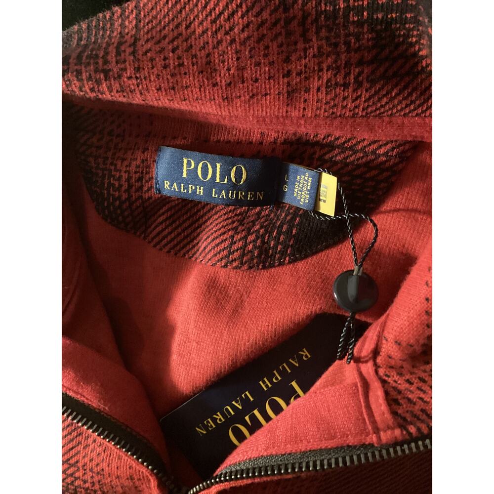 NWT Polo Ralph Lauren buffalo plaid Holiday Heritage long sleeve top - Picture 7 of 7